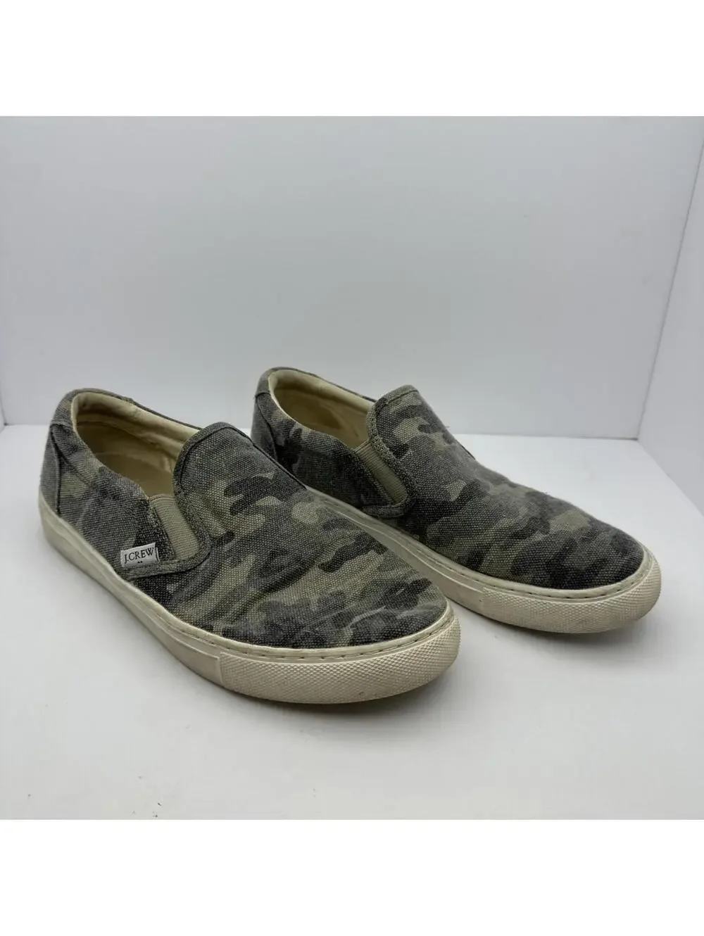 J. Crew Women's Size 8.5 Camo Slip On Shoes